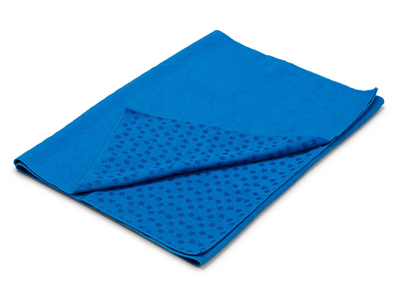 Briv Antislip Yogahandduk Blå