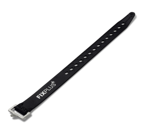 Spännband FixPlus 66 cm Svart - 3-pack