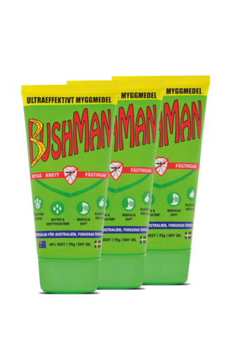 Bushman Myggmedel Gel 75 ml 3-PACK