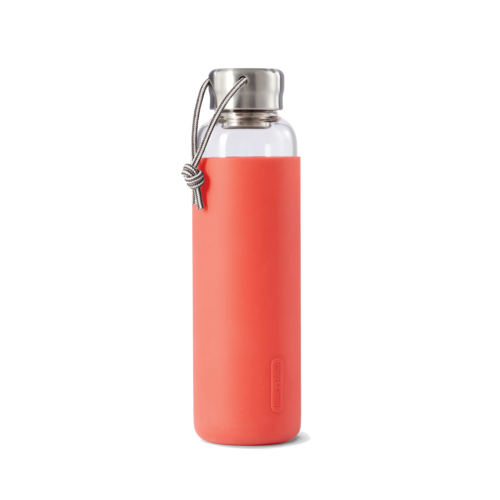 Glasflaska Rubber B+B 600 ml Korall