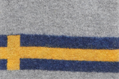 Merinofilt Svensk flagga 140x205 cm
