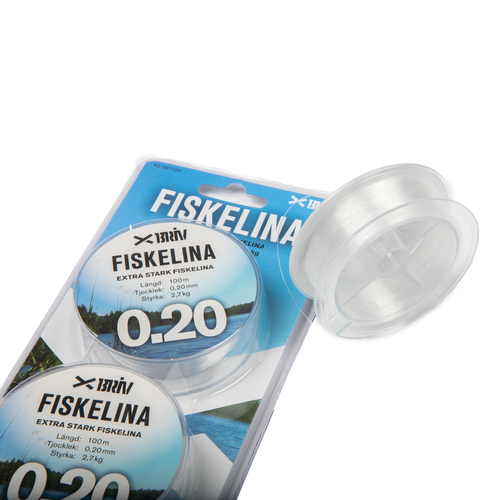 Fiskelina 2x100 m 0,20 mm 2,7 kg