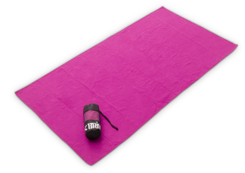 Microfiberhandduk Briv 140 Rosa 70x140 cm