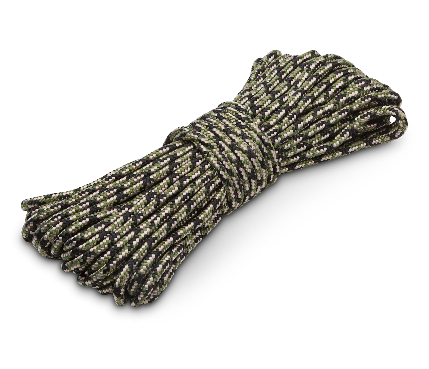 Utility rope Briv Woodland Camo - 4 mm 15 m