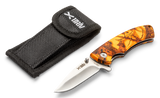 Briv Jaktfällkniv Orange Camo 4,5" 420SS