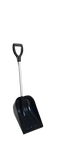 Snow shovel 27 Alu Svart, 8/216