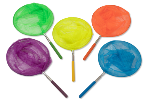 Barnhåv Teleskop Display 15-pack i klara färger