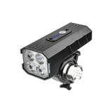 Cykelstrålkastare Speed 1200 USB 4xT6