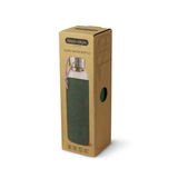 Glasflaska Rubber B+B 600 ml Oliv