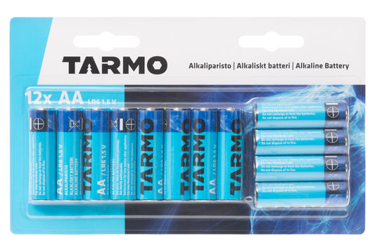 Batteri AA LR6 - 12-pack