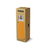 Glasflaska Rubber B+B 600 ml Orange