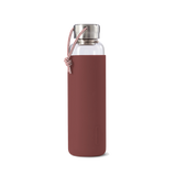 Glasflaska Rubber B+B 600 ml Vinröd