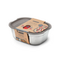 Steel box B+B Medium 900 ml Grå/röd