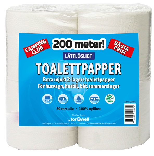 Toalettpapper 4-pack