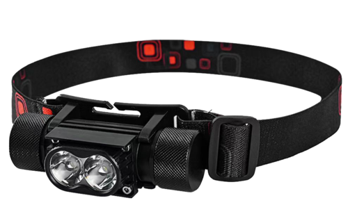 Pannlampa HL800R Twin  800 lm