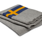 Merinofilt Svensk flagga 140x205 cm