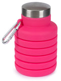 Silikonflaska Vavo Pink 200-500 ml