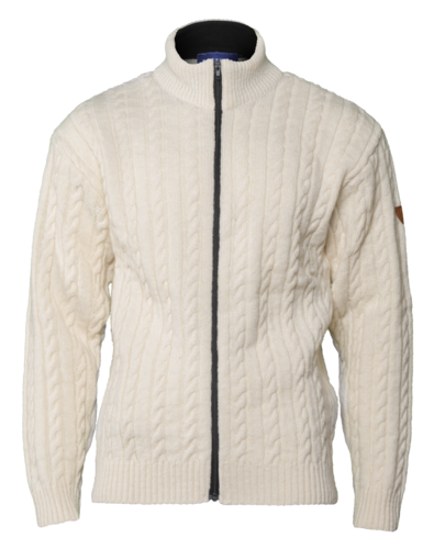 Holmsbu jacka full zip Offwhite