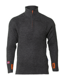 Villmark zip Mörkgrå