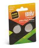 Knappcell Litium CR2025 3V 2-pack