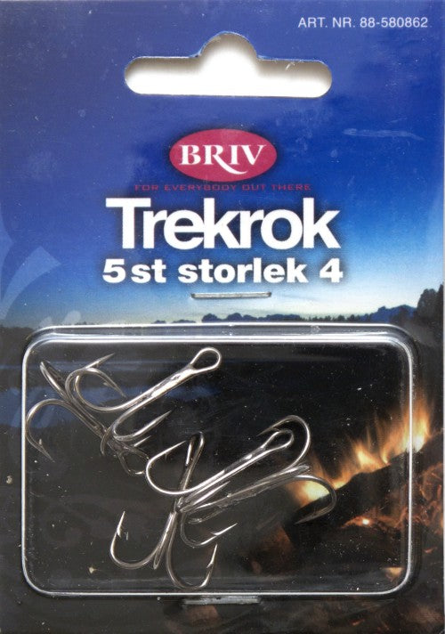 Trekrok storlek 4, 5-pack