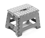 Briv Hopfällbar pall Grå 29x22x22 cm