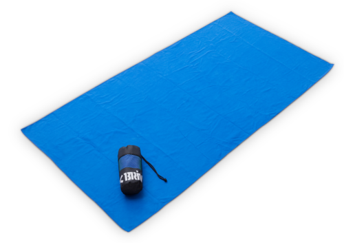 Microfiberhandduk Briv 140 Blå 70x140 cm