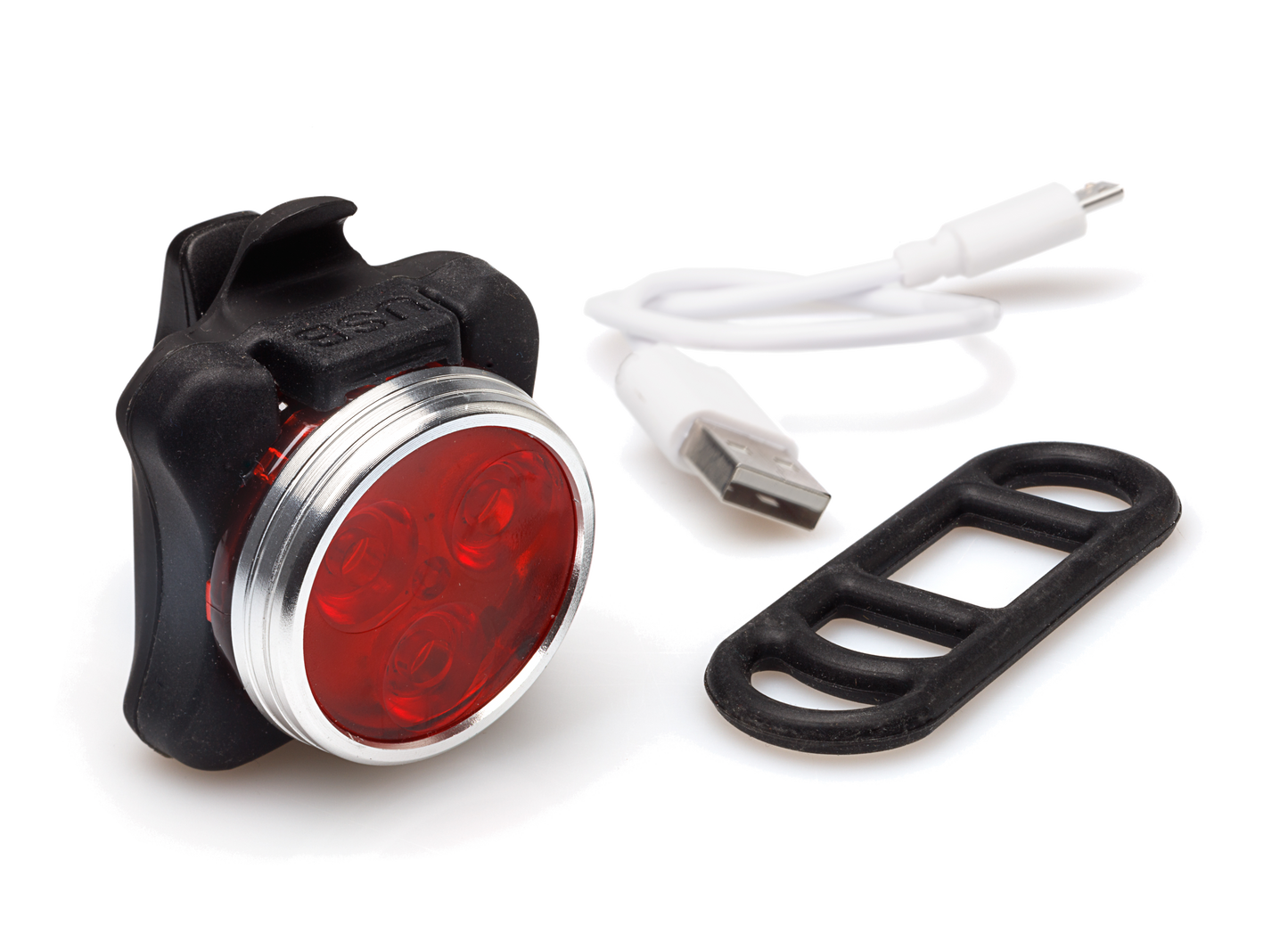 Briv Baklampa cykel 3x0,5W SMD USB-laddning